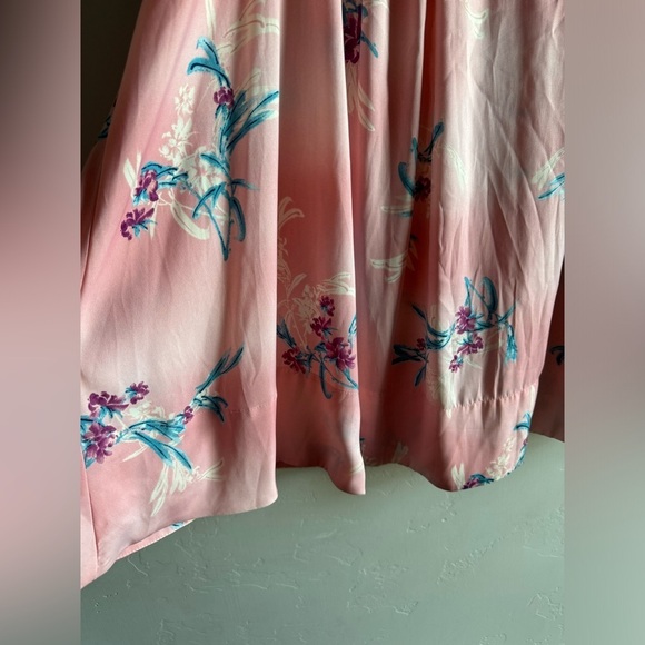 Lane Bryant - Pink Floral Blouse - Picture 3 of 11